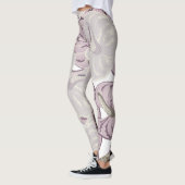 可愛モダンい水の色パタガーリーーンほこりっぽいデザイン レギンス (左)