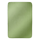 可愛モダンい無地の緑のグラデーション波形 バスマット (正面縦)