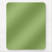 可愛モダンい無地の緑のグラデーション波形 マウスパッド (正面)