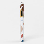 可愛モダンい犬が犬を真似る Case-Mate iPhoneケース (裏面/右)