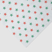 可愛モダンい緑の格子模様のクリスマス 薄葉紙 (詳細)