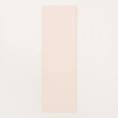 可愛モダンい美的な花柄 ヨガマット (裏面)