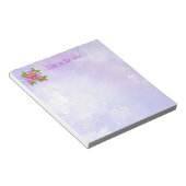 可愛モダンい花束 ノートパッド (アングル)