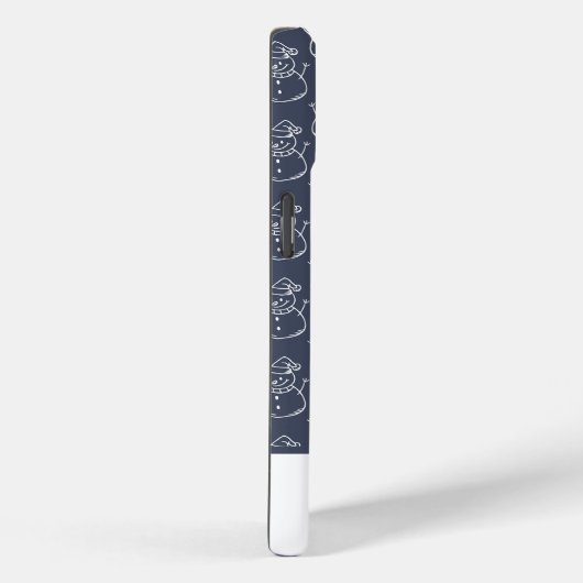 可愛モダンい雪だるまカスタムメリークリスマスギフト Case-Mate iPhoneケース (裏面 / 右)