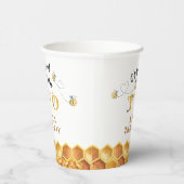 可愛モダンい2回目の誕生日は甘い 紙コップ (右)