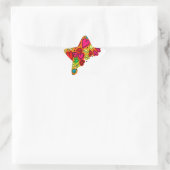 可愛ユニークいハート 星シール (バッグ)