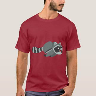 可愛ランニングいのタヌキTシャツ Tシャツ