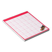 可愛ランニングい靴 ノートパッド (アングル)