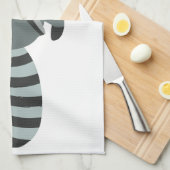 可愛ランニングい キッチンタオル (四つ折り)