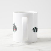 可愛ランニングい ジャンボコーヒーマグカップ (裏面)