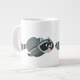 可愛ランニングい ジャンボコーヒーマグカップ