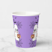 可愛不気味いかわいい漫画幽霊ハローウィンパーティ 紙コップ (左)