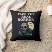 可愛不気味いゾンビハロウィーン枕 – おもしろい&クリープ クッション (ブランケット)
