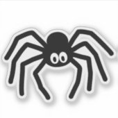 可愛不気味いハロウィンドールステッカー シール (正面)