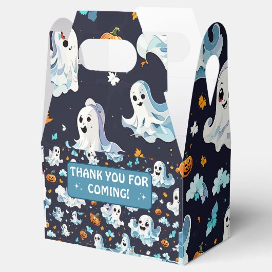 可愛不気味いハロウィン子供の誕生日お願いボックス フェイバーボックス (オープン)