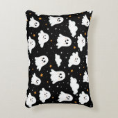 可愛不気味いハロウィン幽霊曇り星空 アクセントクッション (正面(垂直))