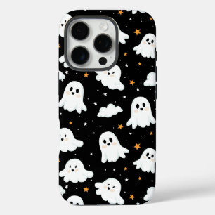 可愛不気味いハロウィン幽霊曇り星空 iPhone 16 PROケース