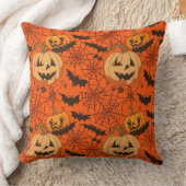 可愛不気味いハロウィーンシームレスパターン クッション (ブランケット)