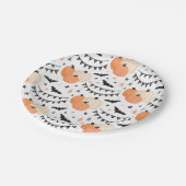 可愛不気味いハロウィーン誕生日パーティー紙プレート ペーパープレート (アングル)