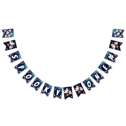 可愛不気味いハロウィーン誕生日 バンティングフラッグ (全)