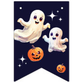 可愛不気味いハロウィーン誕生日 バンティングフラッグ (第2の旗)