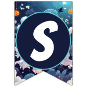 可愛不気味いハロウィーン誕生日 バンティングフラッグ (第3の旗)