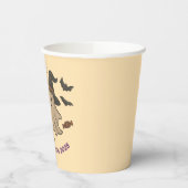 可愛不気味いハロウィーン – トリックまたはトリートパーティードリンク 紙コップ (左)