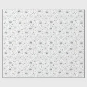 可愛不気味いベビースパイダーハロウィーン ラッピングペーパー (フラット)