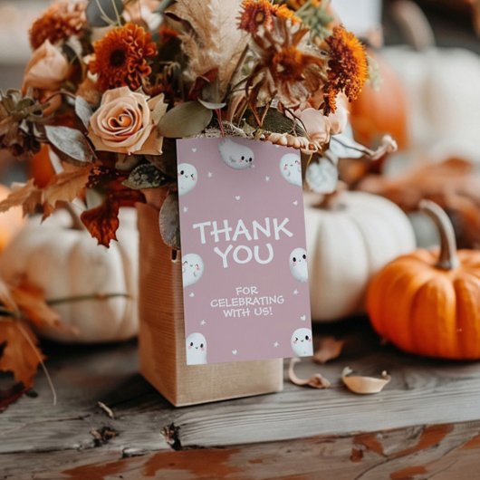 可愛不気味いワンハロウィンガール1歳の誕生日 ギフトタグ