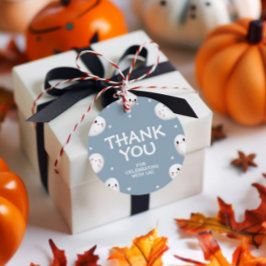 可愛不気味いワンハロウィンボーイ1歳の誕生日ラウンド フェイバータグ