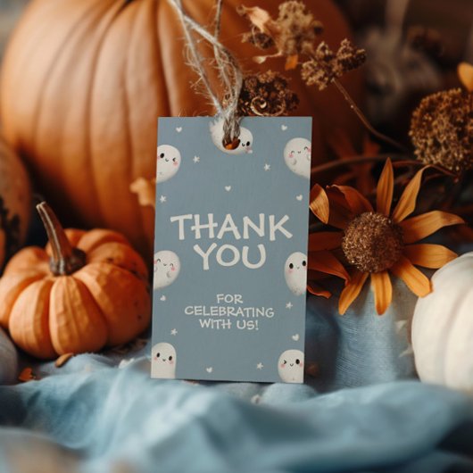 可愛不気味いワンハロウィンボーイ1歳の誕生日 ギフトタグ