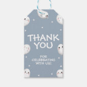 可愛不気味いワンハロウィンボーイ1歳の誕生日 ギフトタグ (正面)