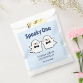 可愛不気味い双子の男の子ハロウィーン1歳の誕生日 フェイバーバッグ (封をした状態)