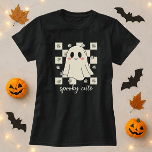 可愛不気味い幽霊 Tシャツ