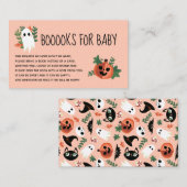 可愛不気味い赤面ピンク本ベビー エンクロージャーカード (正面/裏面)