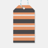 可愛不気味い魔女の水彩色ハロウィーン ギフトタグ (裏面)