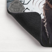 可愛不気味い黒猫の月。 マウスパッド (コーナー)