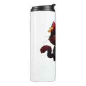 可愛不気味い黒猫クラシック鈴Tシャツ タンブラー (回転左)