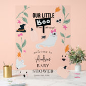 可愛不気味い | ハロウィーンの赤ちゃんシャワーのサイン アクリルサイン (ウェディング)