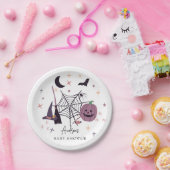 可愛不気味い | ハロウィーンの赤ちゃんシャワー ペーパープレート (パーティー)