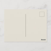 可愛不気味い&幽霊とジャックオランタンハロウィーン ポストカード (裏面)