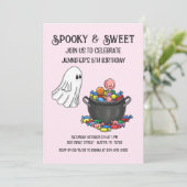 可愛不気味くて甘いハロウィーン 招待状 (スタンド正面)