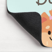 可愛与えい子犬 マウスパッド (コーナー)