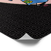 可愛中国のい教育神 ポスター (角)