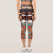 可愛中国のい新年ドラゴン折り紙HWCL2 カプリレギンス (裏面)