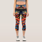 可愛中国のい新年ドラゴン折り紙HWCL3 カプリレギンス (正面)