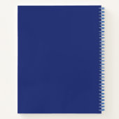 可愛予測できないやる気を起こさせる鳥:「ライズ&征服!」 ノートブック (裏面)