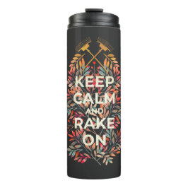 可愛保い落ち着きレーキオン秋 タンブラー