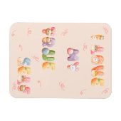 可愛前向きいフレキやる気を起こさせるシブルなフォトマグネット マグネット (横)