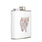 可愛包まれたい猫写真付きビニールフラスコ フラスク (右)